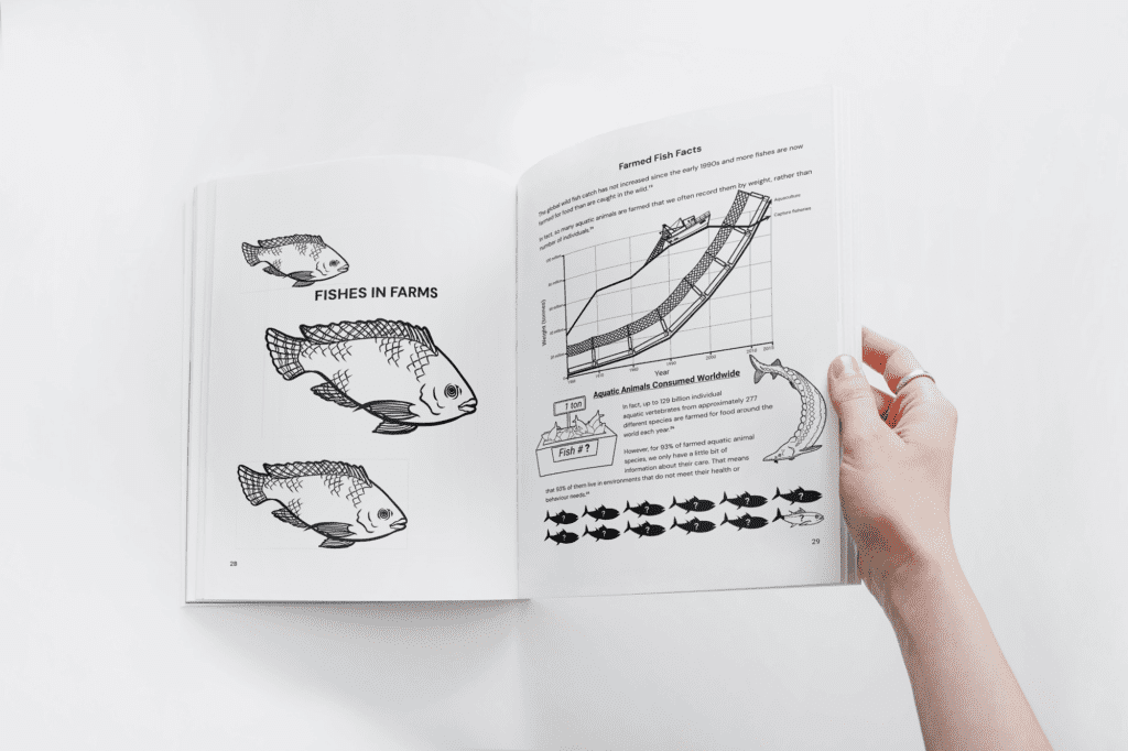 Image of a page from Understanding our Underwater Cousins
